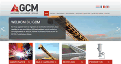 Desktop Screenshot of gcm.be