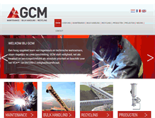 Tablet Screenshot of gcm.be