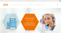 Desktop Screenshot of gcm.se