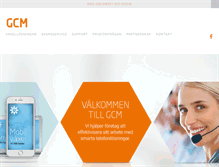 Tablet Screenshot of gcm.se